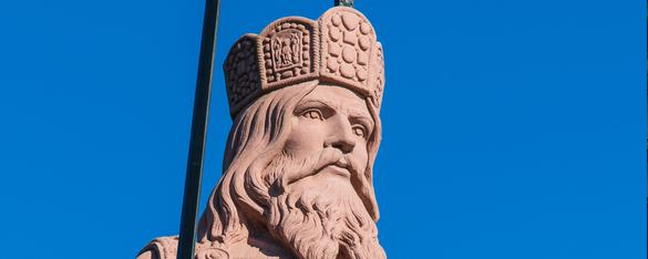 Reconstruction of the statue of Charlemagne, Frankfurt am Main