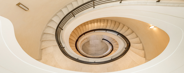 Interior work at a mansion, Hamburg