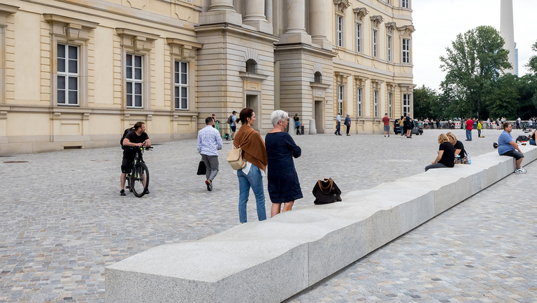 The Humboldt Forum terraces, Berlin