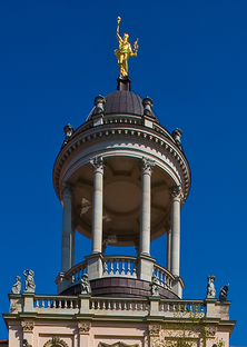 Reconstruction of the monopteros of the late military orphanage in Potsdam