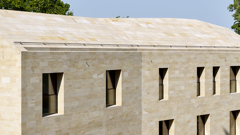 New Construction of the Entrance Building to Hambach Castle, Neustadt an der Weinstrasse