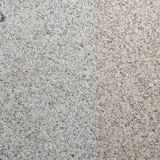 Epprechtstein Granit grau-gelb - bush-hammered