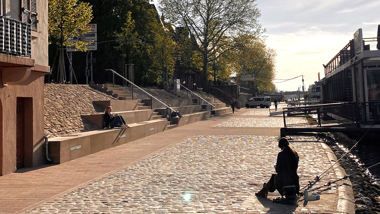 Uferpromenade Neckarlauer, Heidelberg