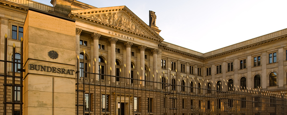 Restaurierung der Fassade des Bundesrats, Berlin