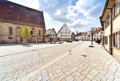 Neugestaltung Marktplatz Hallstadt
