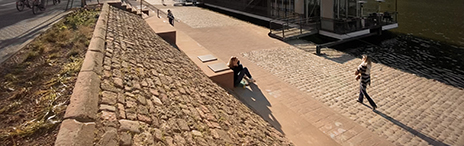 Uferpromenade Neckarlauer, Heidelberg