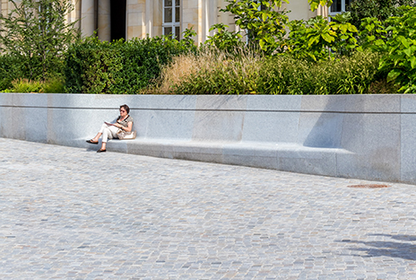 The Humboldt Forum terraces, Berlin